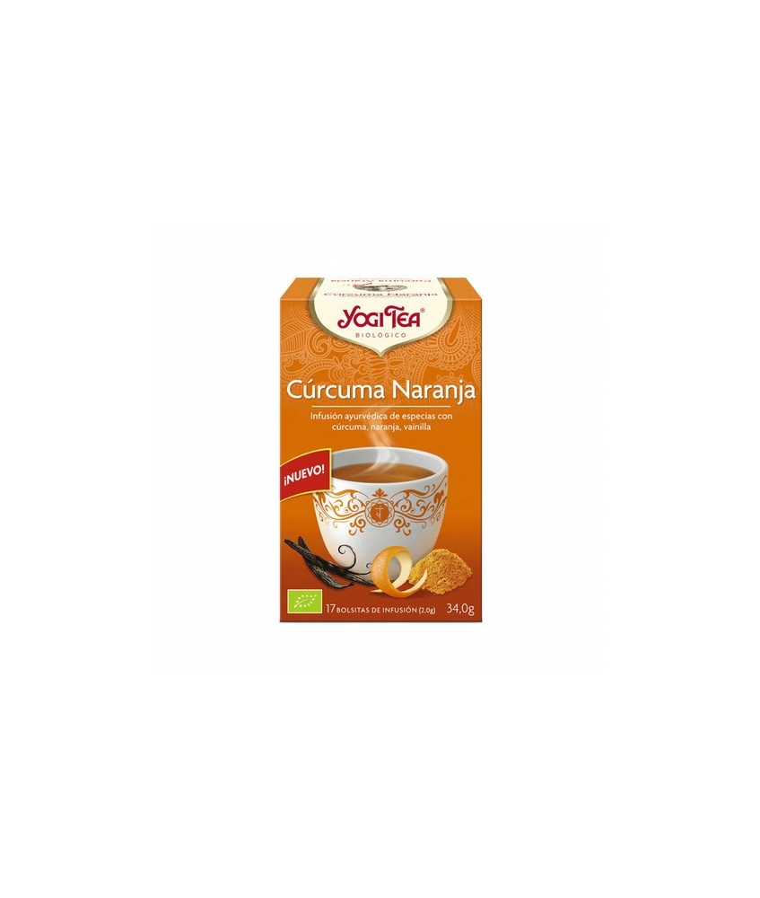 YG.YOGI CURCUMA NARANJA BIO 17 SOBRES