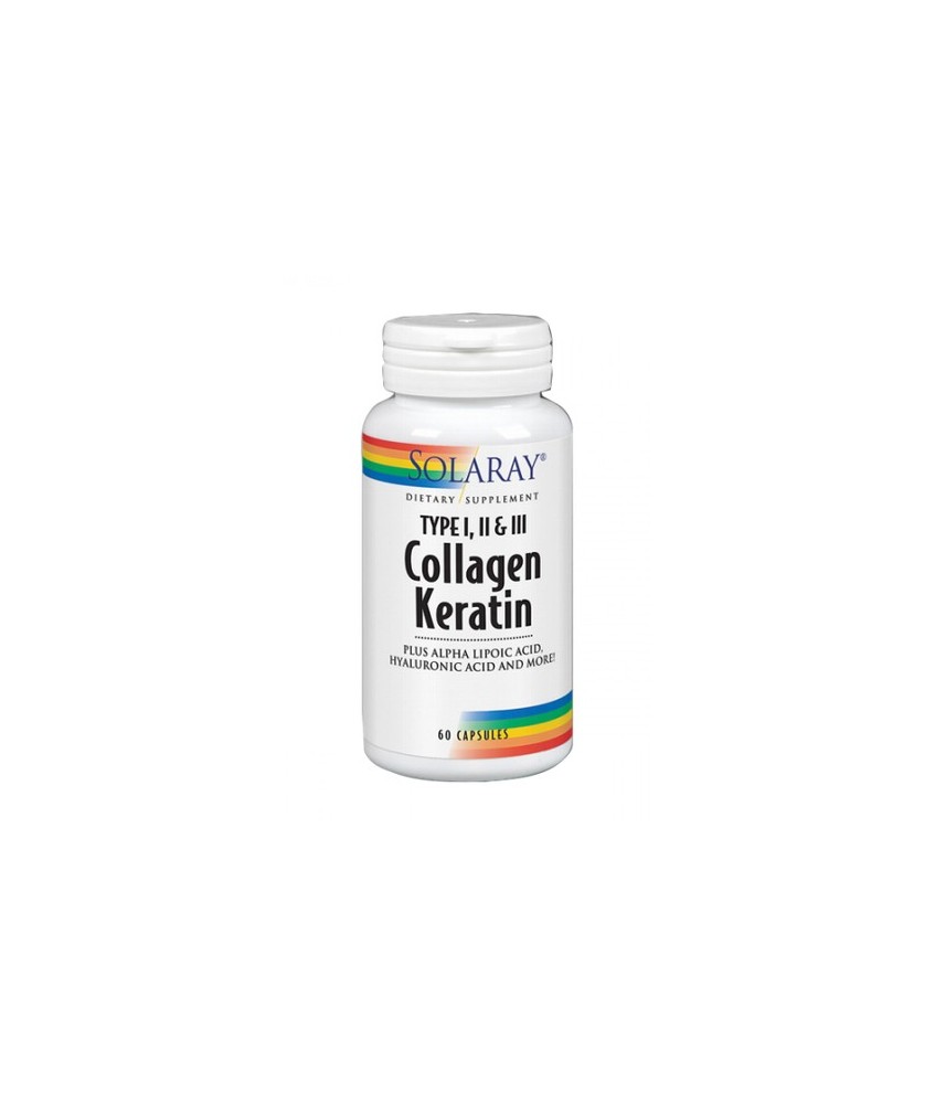 Collagen Keratin-60 Cápsulas
REF.73799
CONTENIDO MEDIO (POR CÁPSULA)
Queratina

250

mg

Vitamina C

127.5

mg

