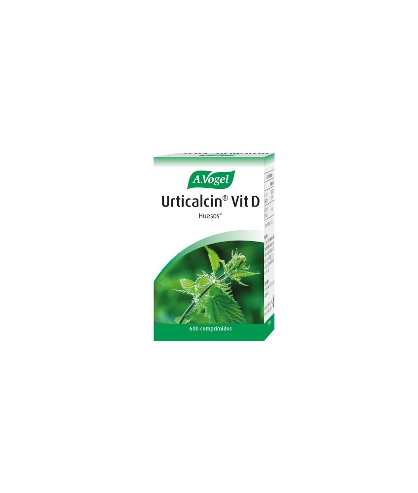 Extracto de planta fresca
De cultivo biológico certificado
Para 100 días de tratamiento
Urticalcin® Vit D, es un complemento