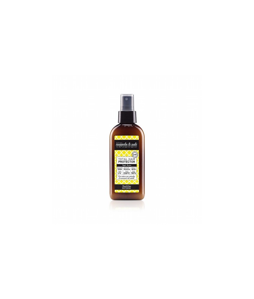 PROTECTOR CAPILAR TOTAL 125 ML NUGGELA & SULÉ
El primer Protector Capilar Total del mercado, ya que protege tanto de la oxidac