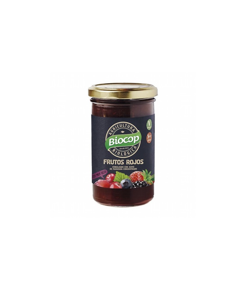 4812 Compota de frutos rojos Biocop 280 g
BIOCOP

Compota de frutos rojos. Elaborada con frutos rojos maduros mediante cocci