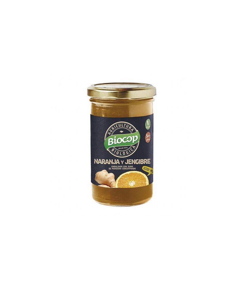 4840 Compota de naranja con jengibre Biocop 280 g
BIOCOP

Compota de naranja con jengibre. Elaborada con naranjas maduras me