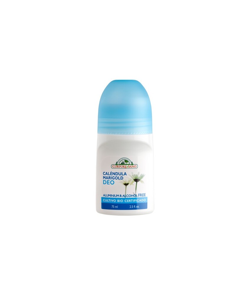 DESODORANTE ROLL-ON PARA PIELES SENSIBLES
MARAVILLA
Desodorante roll-on que ayuda a controlar la sudoración. Caléndula tiene 