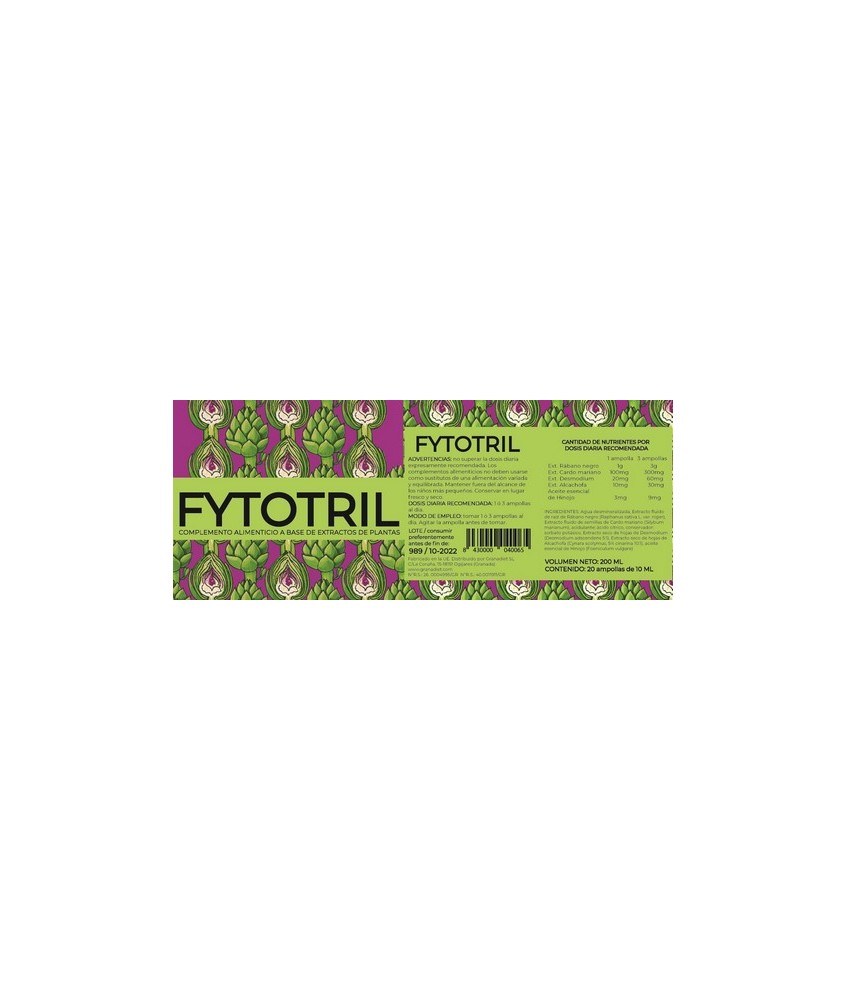 GR.FYTOTRIL (RABANO NEGRO) 20 AMP. 10 Ml.
