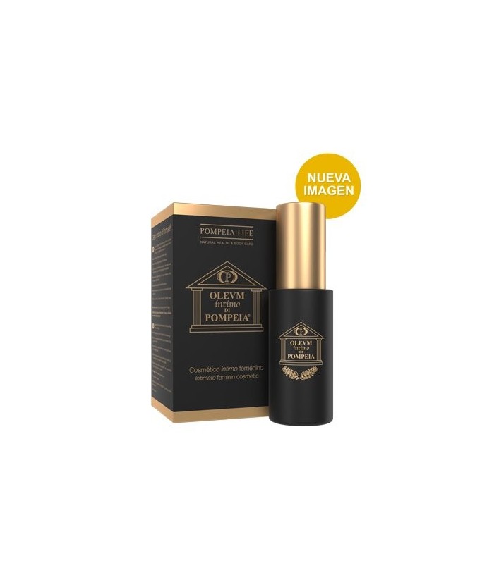 Olevm íntimo di Pompeia es un cosmético con principios activos vegetales formulado para cubrir satisfactoriamente todas las nec