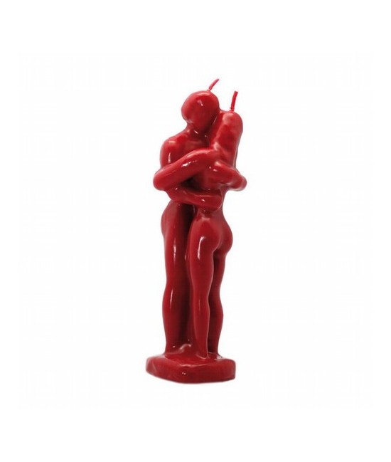 Estas velas tan atractivas parecen casi una obra de arte, representan las figuras de dos personas entrelazadas. Aun que resulte