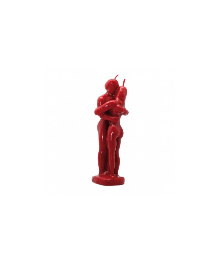 Estas velas tan atractivas parecen casi una obra de arte, representan las figuras de dos personas entrelazadas. Aun que resulte
