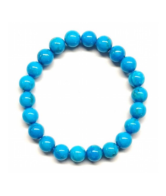 Pulsera Howlita Bola 8mm.