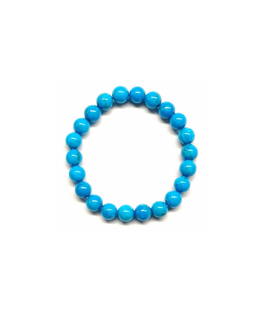 Pulsera Howlita Bola 8mm.