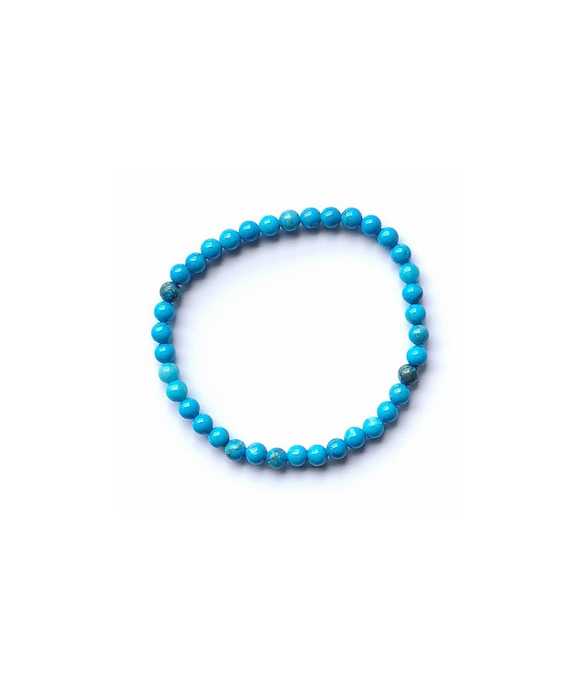 Pulsera Howlita Bola 4mm.