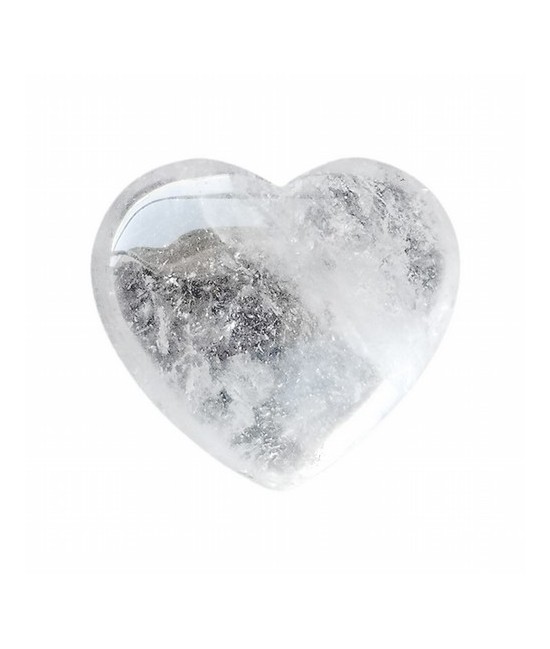 Cristal de Roca tallado en forma de corazón para decoración o terápia de Feng-shui.

Medida: 3 x 3 x 0.5 cms.
