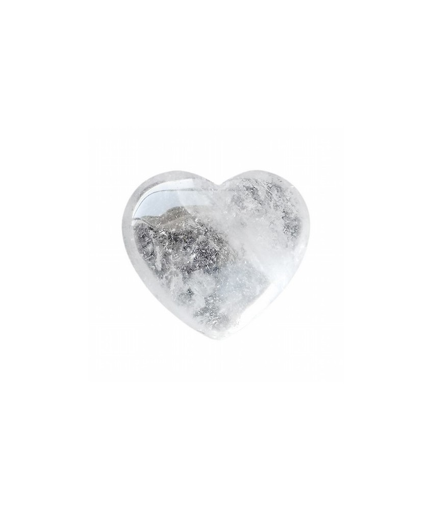 Cristal de Roca tallado en forma de corazón para decoración o terápia de Feng-shui.

Medida: 3 x 3 x 0.5 cms.