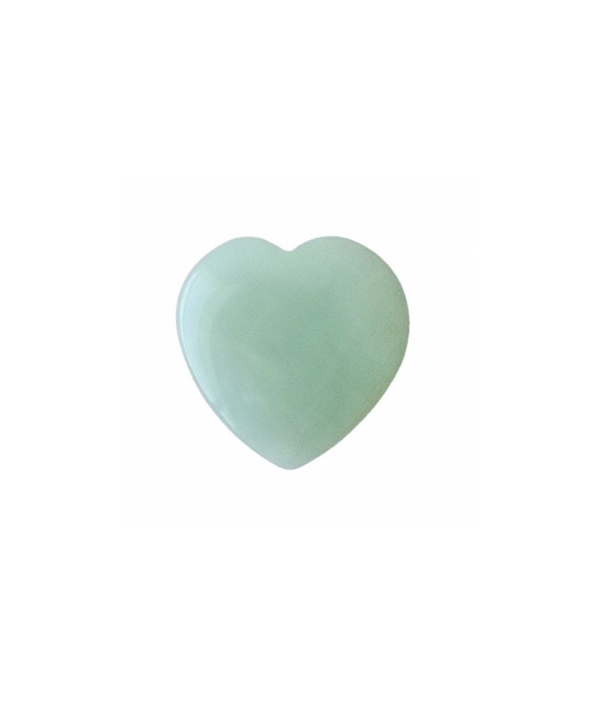 Cuarzo verde tallado en forma de corazón para decoración o terápia de Feng-shui.

Medida: 3 x 3 x 0.5 cms.