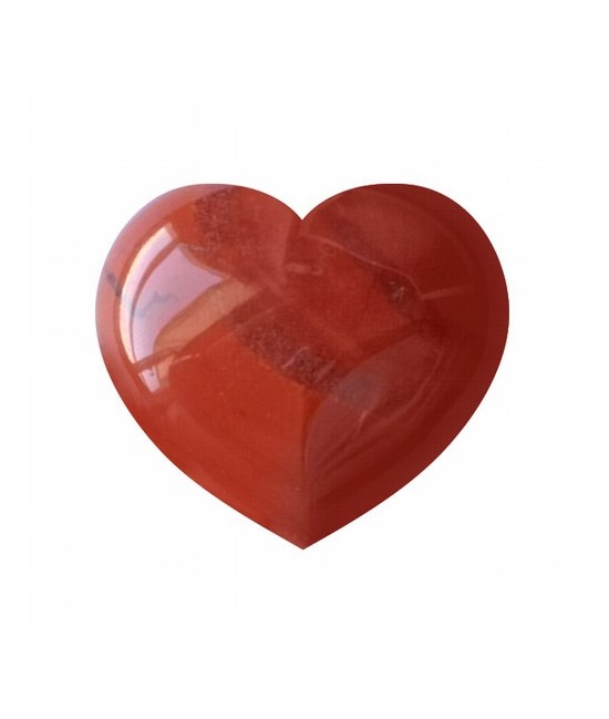 Jaspe Rojo tallado en forma de corazón para decoración o terápia de Feng-shui.

Medida: 3 x 3 x 0.5 cms.
