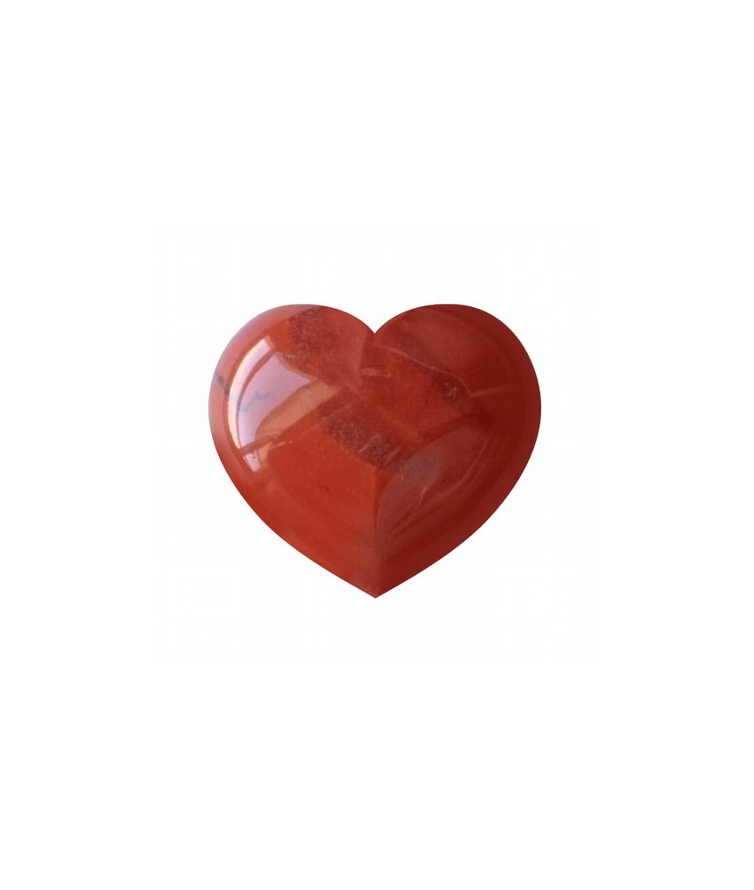 Jaspe Rojo tallado en forma de corazón para decoración o terápia de Feng-shui.

Medida: 3 x 3 x 0.5 cms.
