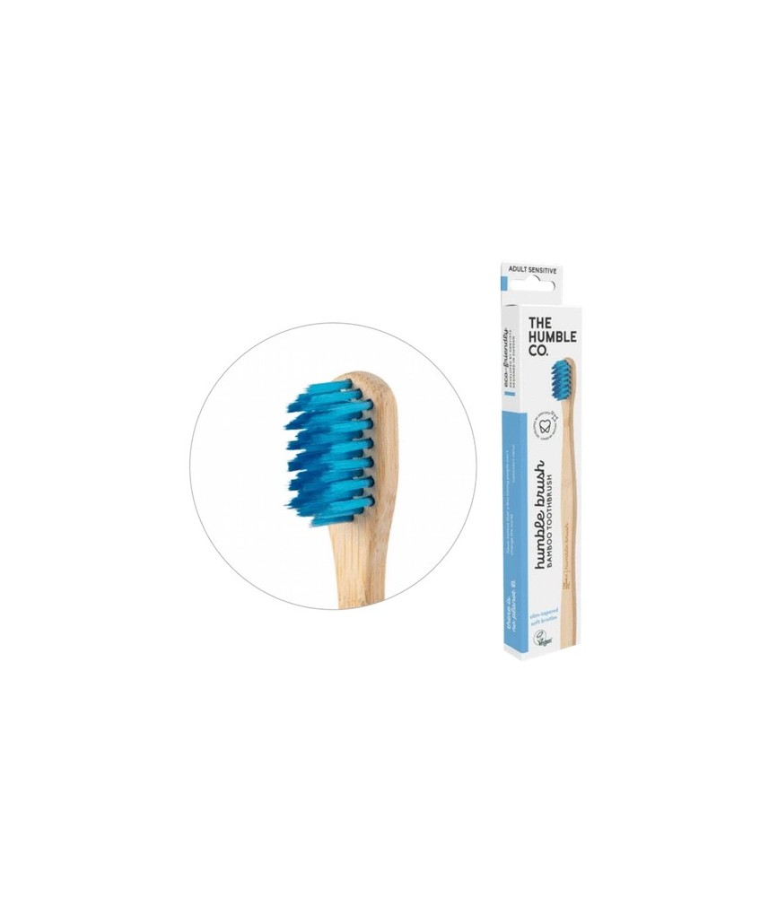 pincel humble - azul adulto - sensible
¿Dientes o encías sensibles? - te tenemos cubierto. 

Nuestro cepillo de dientes sens