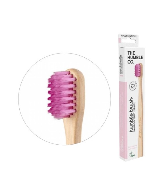 humble brush - adult purple - sensitive
¿Dientes o encías sensibles? - te tenemos cubierto. 

Nuestro cepillo de dientes sen