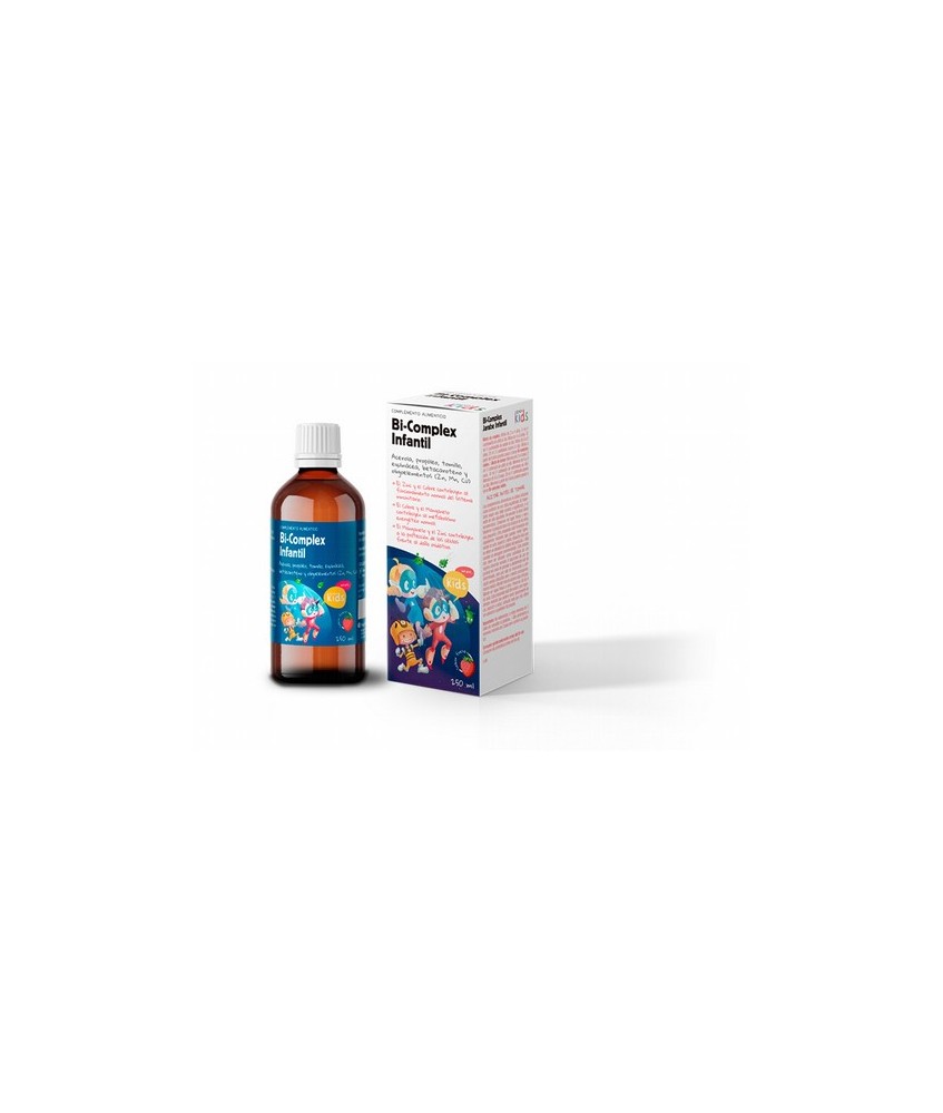 BiComplex infantil
Producto a base de acerola, propóleo, tomillo, equinácea, betacaroteno y oligoelementos (Zinc, Manganeso y 