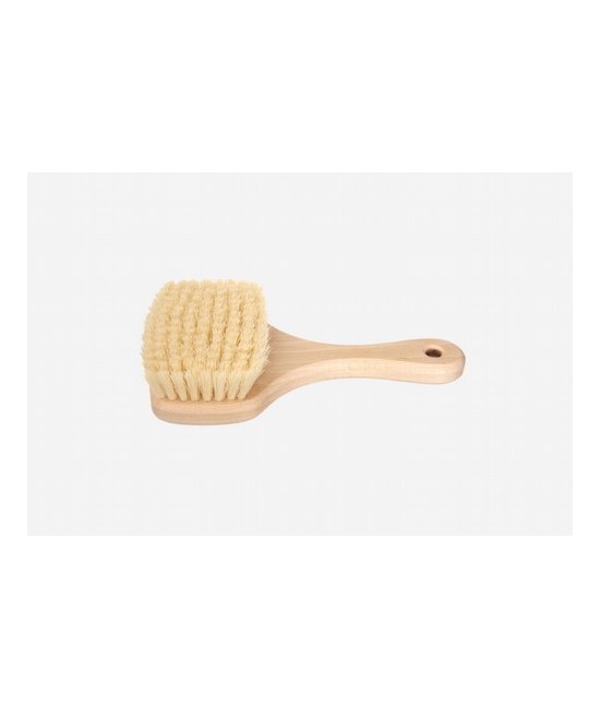 
Cepillo de masaje, mango corto, haya, sisal
Idoneidad: para masaje seco, masaje intensivo. Longitud: 22 cm.
