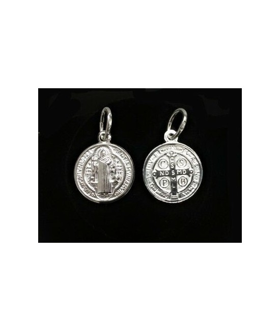 TRI.MEDALLA SAN BENITO PLATA 2 CM.