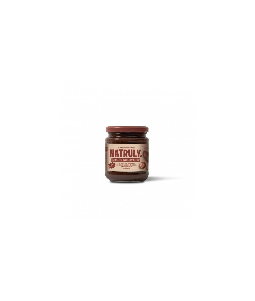 
Crema de cacao y avellanas sin azúcar, sin edulcorantes y sin gluten, ¡receta mejorada! Un producto 100% natural.

Receta m