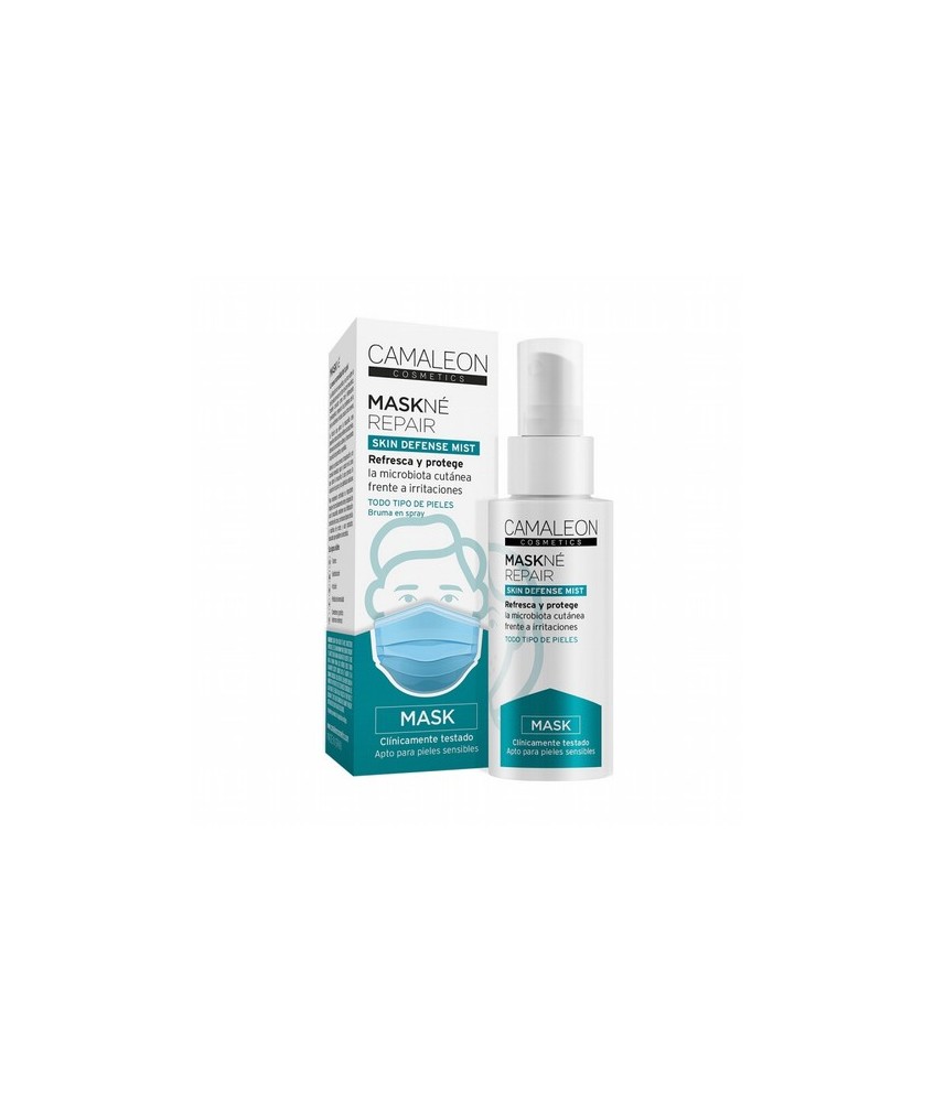SKIN DEFENSE MIST
Bruma en spray con agua termal y agua de camomila calmante y suavizante, bisabol que proporciona frescor y a