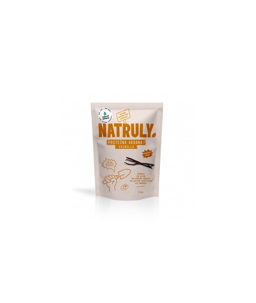 organica
sin gluten
sin azucares anadidos
sin aditivos artificiales
sin tonterias
Mezcla de poteínas (93%)
Aroma natural 