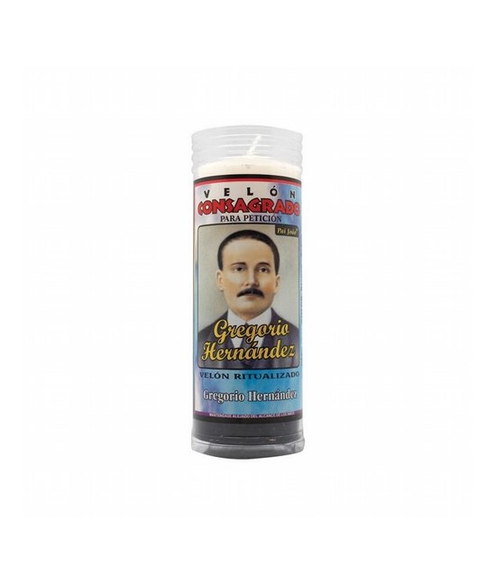 Velon Consagrado Dr. Jose Gregorio Hernandez 15 x 5.5 cm (Incluye Ritual)