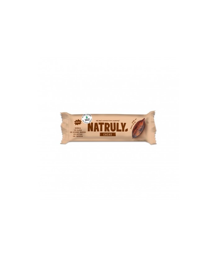 organica
sin gluten
sin azucares anadidos
sin aditivos
Dátiles (35%)
Anacardos (25%)
Avellanas (17%)
Pasas (12%)
Cacao 