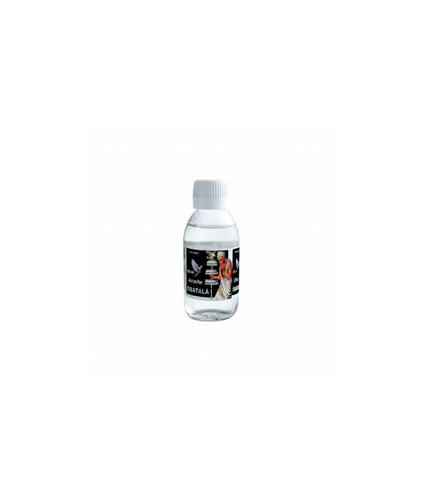 Aceite Obatalá 125 ml

Poder, Fuerza, Tranquilidad y Equilibrio.

Aceite especialmente preparado para obtener la pureza, el