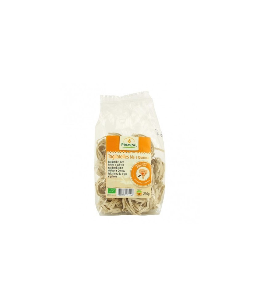 Ingredientes: Semola de TRIGO semi-integral * (90%), quinoa * (10%)* de la agricultura ecológica
Alérgenos: Gluten
Uso: Agreg