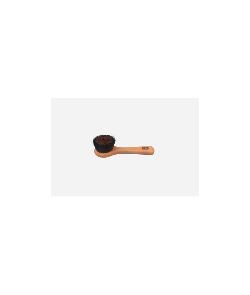 Cepillo facial, ionizante, haya, alambre de bronce con crin
Idoneidad: para peeling, masaje intensivo, no para pieles sensible