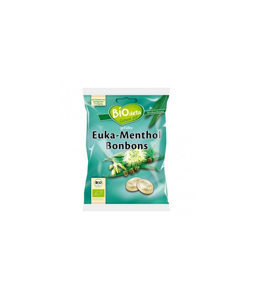 BIODETA

Caramelos rellenos con una mezcla fresca de eucalipto y mentol. Dan un aliento fresco y tienen acción balsámica. No 