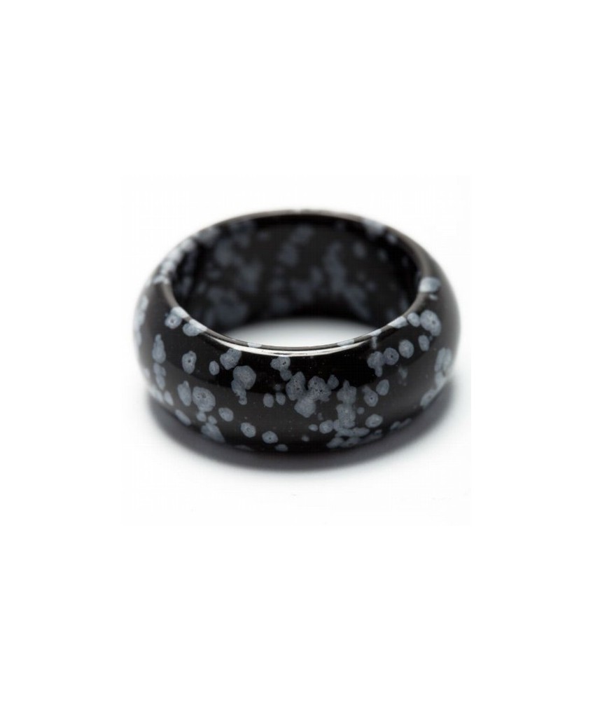 ANILLO OBSIDIANA NEVADA 10 MM