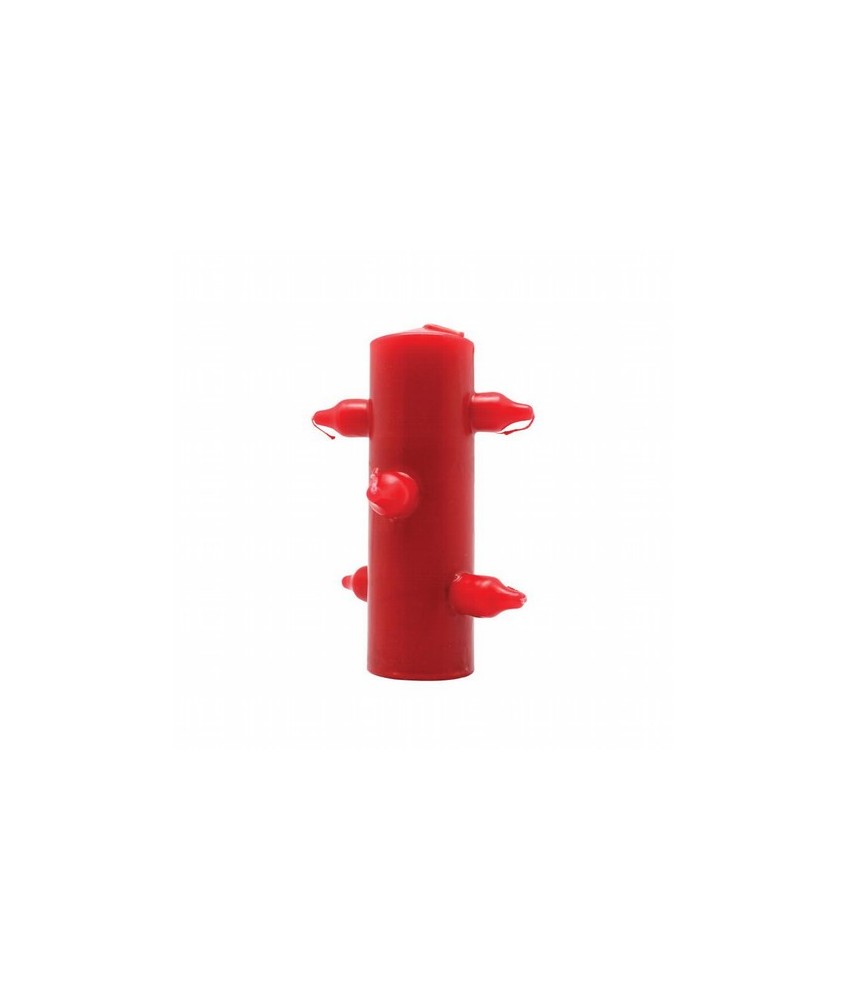 VELA FORMA 7 Mechas Tumba Trabajo Rojo (Velon)
Ref.: VF7MER