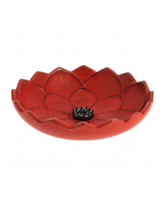Quema tu incienso japonés favorito en este elegante incensariode hierro colado. Ha sido fabricado en Morioka  Japón por Iwachu