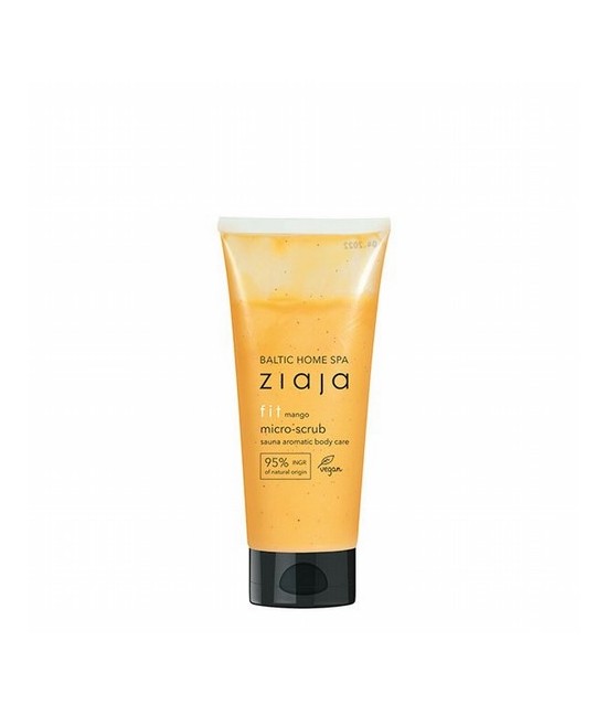 Microexfoliante suave y grueso para exfoliar la epidermis antes de la sauna o de la ducha.

Con un 95% de ingredientes de ori