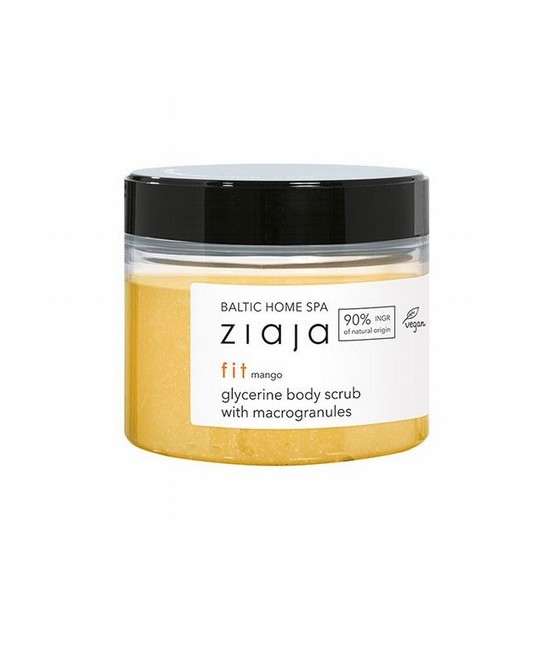 Exfoliante corporal para un agradable spa en casa con aroma a mango.

Exfolia, alisa y suaviza la piel. Lubrica suavemente y 