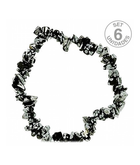 Pulsera Chip Obsidiana Nevada.

Presentada en jinete de cartón con nombre de mineral y su propiedad.

PRECIO UNIDAD