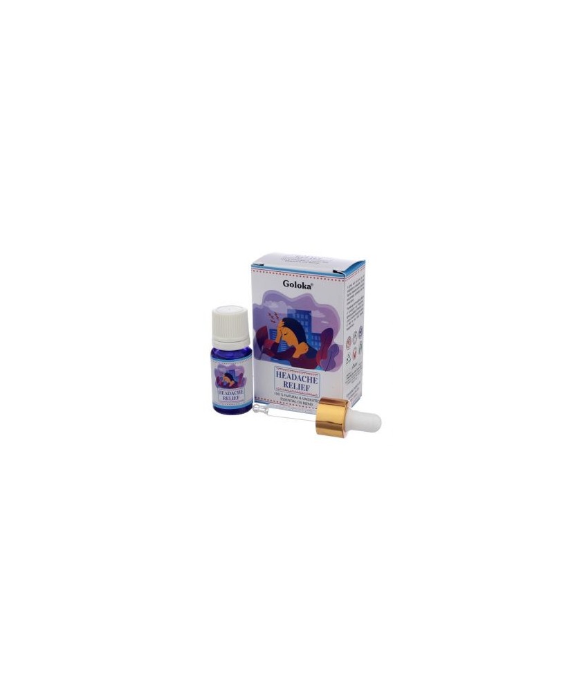 IN.GOLOKA ESENCIA HEADACHE RELIEF DOLOR CABEZA 10 ML.