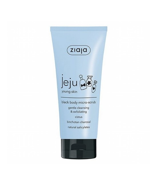 Microexfoliante corporal negro de micro partículas.

Basado en partículas biodegradables - de ácido poliláctico y celulosa, c
