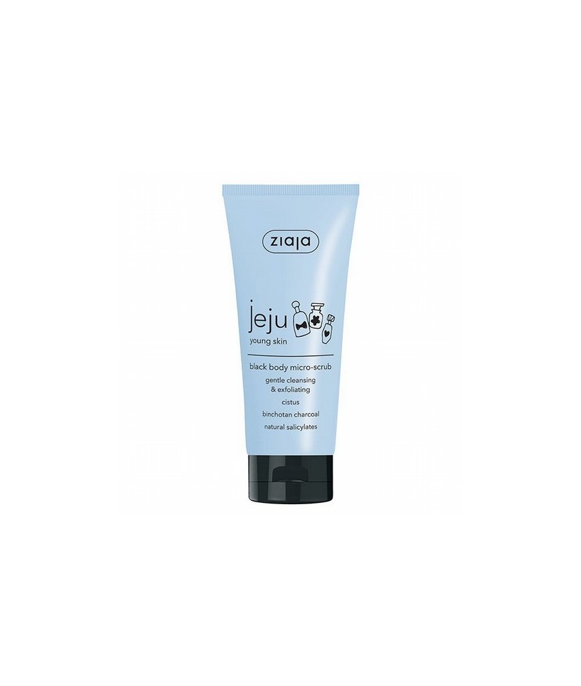Microexfoliante corporal negro de micro partículas.

Basado en partículas biodegradables - de ácido poliláctico y celulosa, c