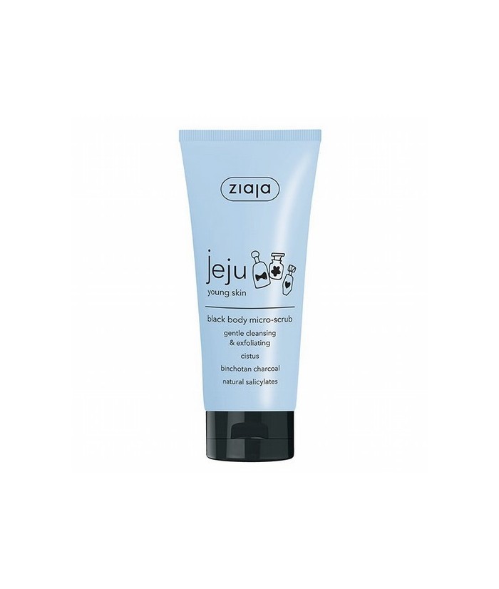 Microexfoliante corporal negro de micro partículas.

Basado en partículas biodegradables - de ácido poliláctico y celulosa, c