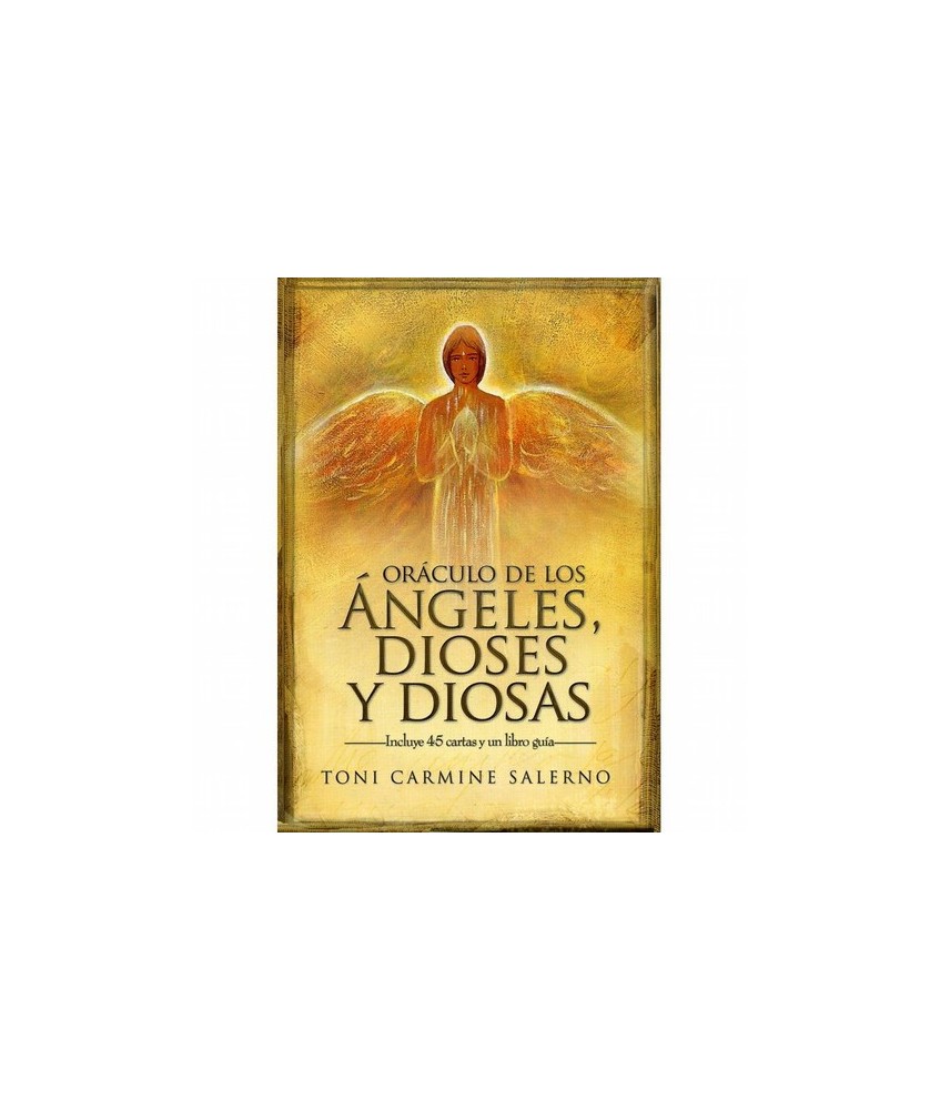 Oraculo Angeles Dioses y Diosas (Borde Dorado) (Set) (45 Cartas + Bolsa) (Guyt)
Ref.: ID2130 - Angeles
Toni Carmine Salerno e