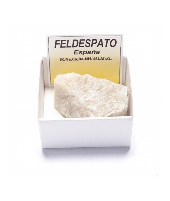 Feldespato en cajita cartón de 4x4.
Compra mínima 6 unidades.