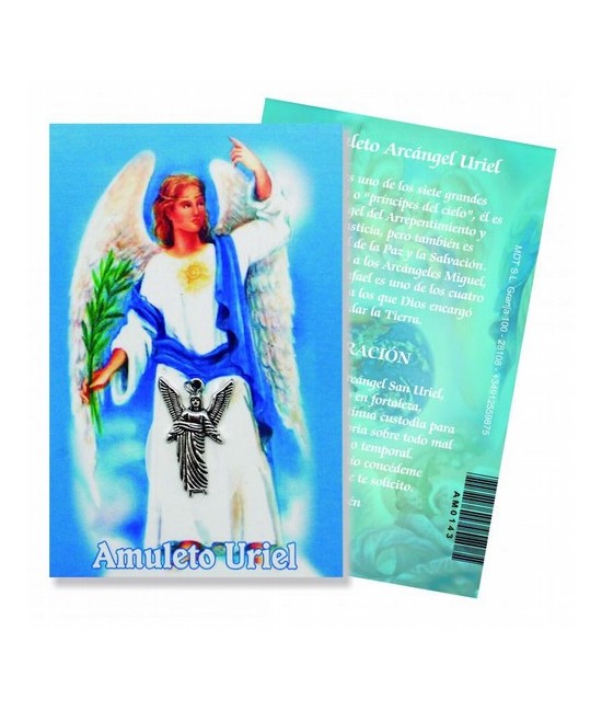 Amuleto Arcangel Uriel (Figura) 2.5 cm
Ref.: AM0143