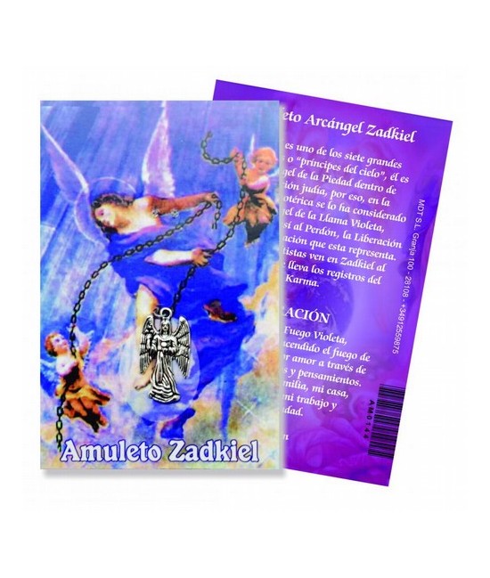 Amuleto Arcangel Zadkiel (Figura) 2.5 cm
Ref.: AM0144