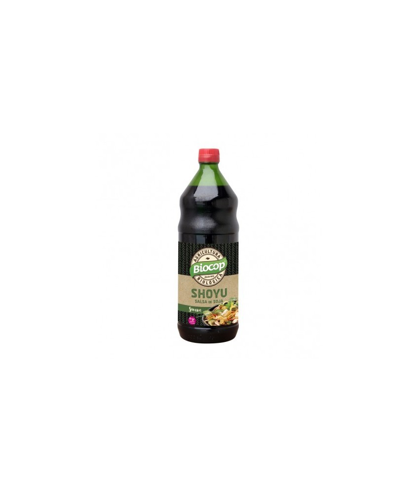 Salsa de soja con trigo de sabor suave y mediterráneo, ideal en la cocina. Ayuda a potenciar los sabores Método tradicional jap