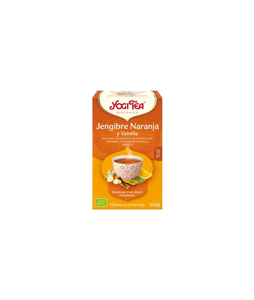 Jengibre*, regaliz*, hierba limón*, cáscara de naranja*, pimienta negra*, extracto de vainilla*, aceite esencial de naranja*, m