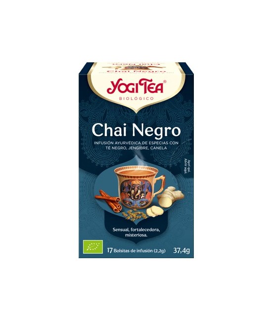 Té negro*, jengibre*, canela*, anís*, rooibos*, achicoria tostada*, pimienta negra*, clavo*, aceite de canela*, aceite de jengi